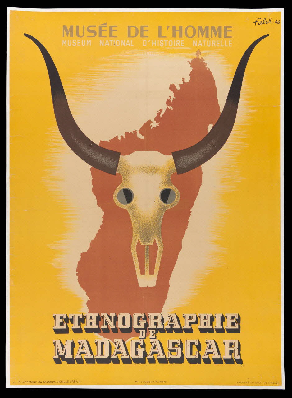 estampe MUSEE DE L' HOMME  ETHNOGRAPHIE  DE  MADAGASCAR 1948.13.1 Photo