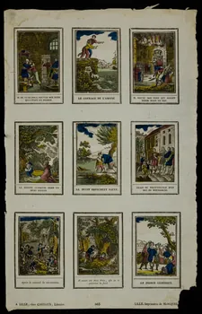 estampe Suite de scènes illustrant des vertus 1948.18.122 Photo