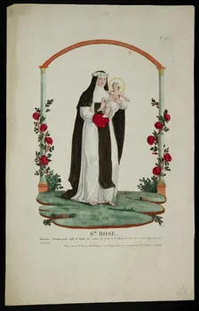 Chéreau Veuve imagerie ancienne STE. ROSE. Paris 1810-1819 1948.18.49 Photo