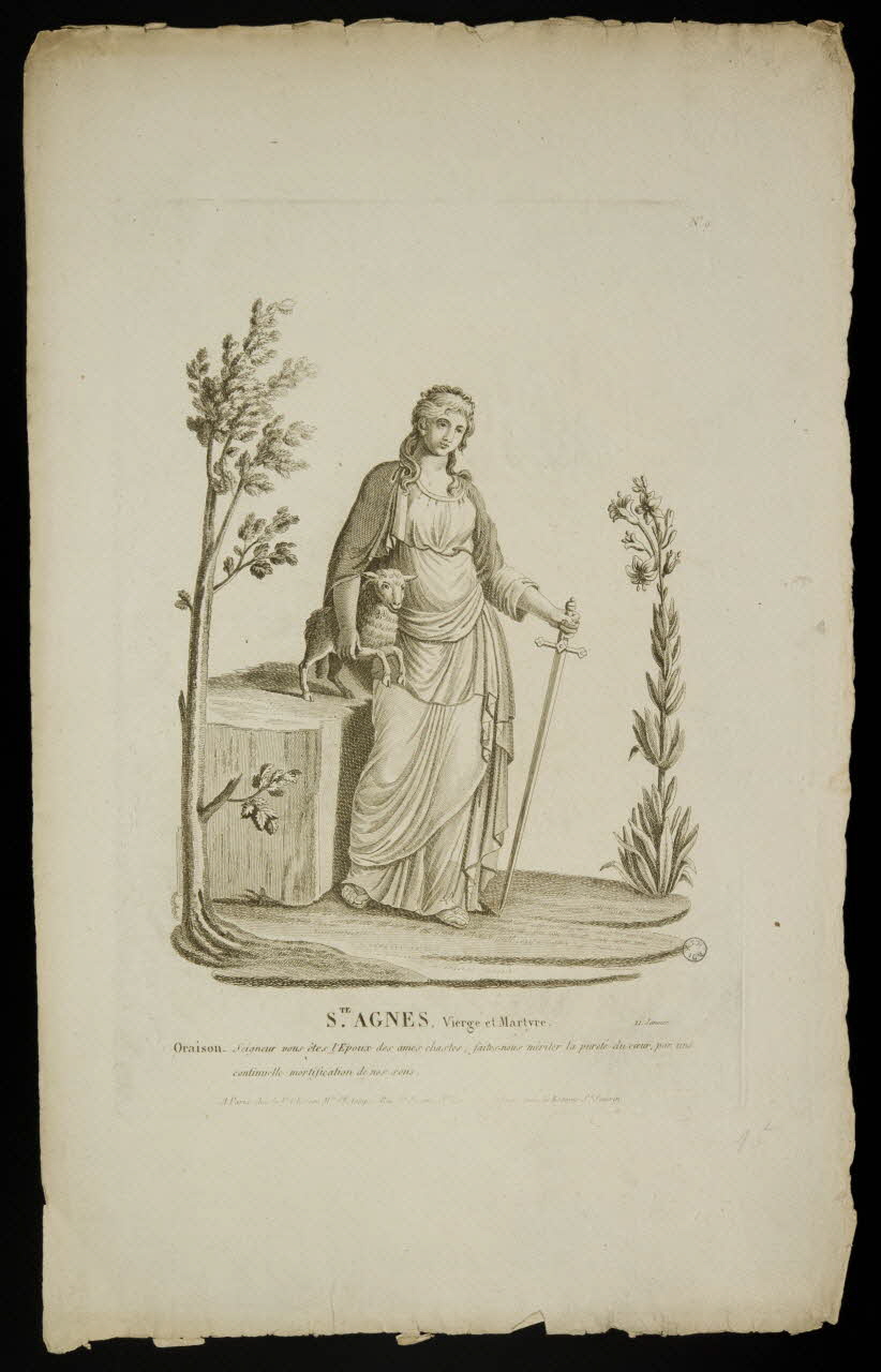 estampe STE. AGNES 1948.18.60 Photo