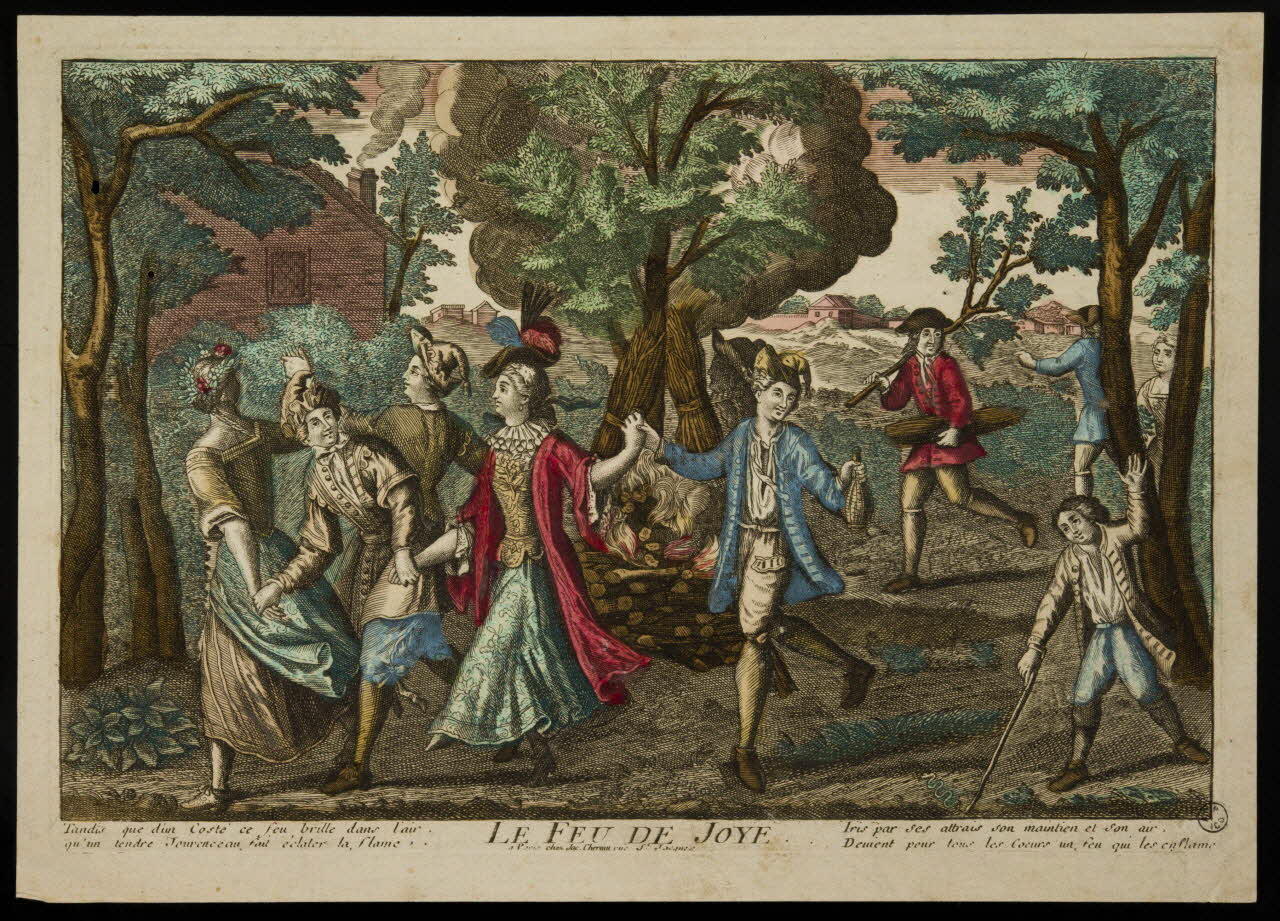 estampe LE FEU DE JOYE. 1948.18.66 Photo