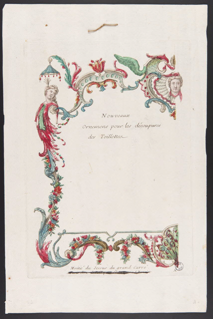 estampe Motifs ornementaux pour toilettes 1948.18.95.1 Photo