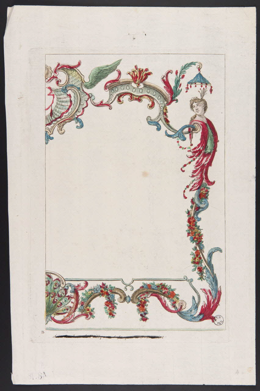 estampe Motifs ornementaux pour toilettes 1948.18.95.2 Photo