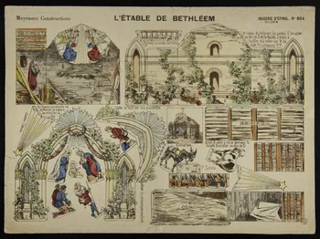 estampe L'ETABLE DE BETHLEEM 1948.24.1 Photo