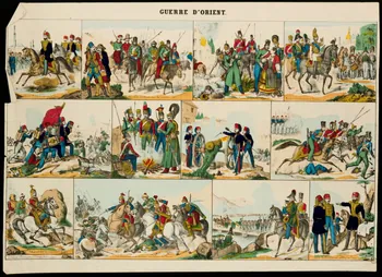Charles Nicolas Gangel estampe GUERRE D'ORIENT. Metz 1852-1858 1948.26.4  Photo