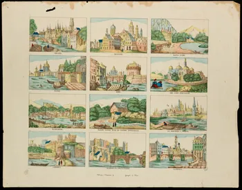 Charles Nicolas Gangel estampe Paysages urbains Metz 1852-1858 1948.26.9 Photo