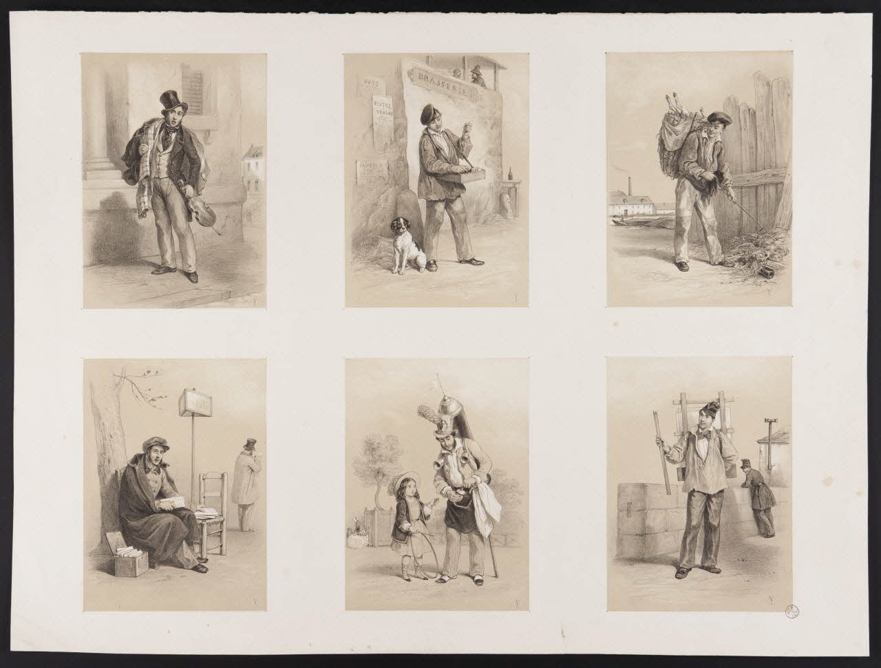 estampe Portraits d'hommes 1949.26.2 Photo