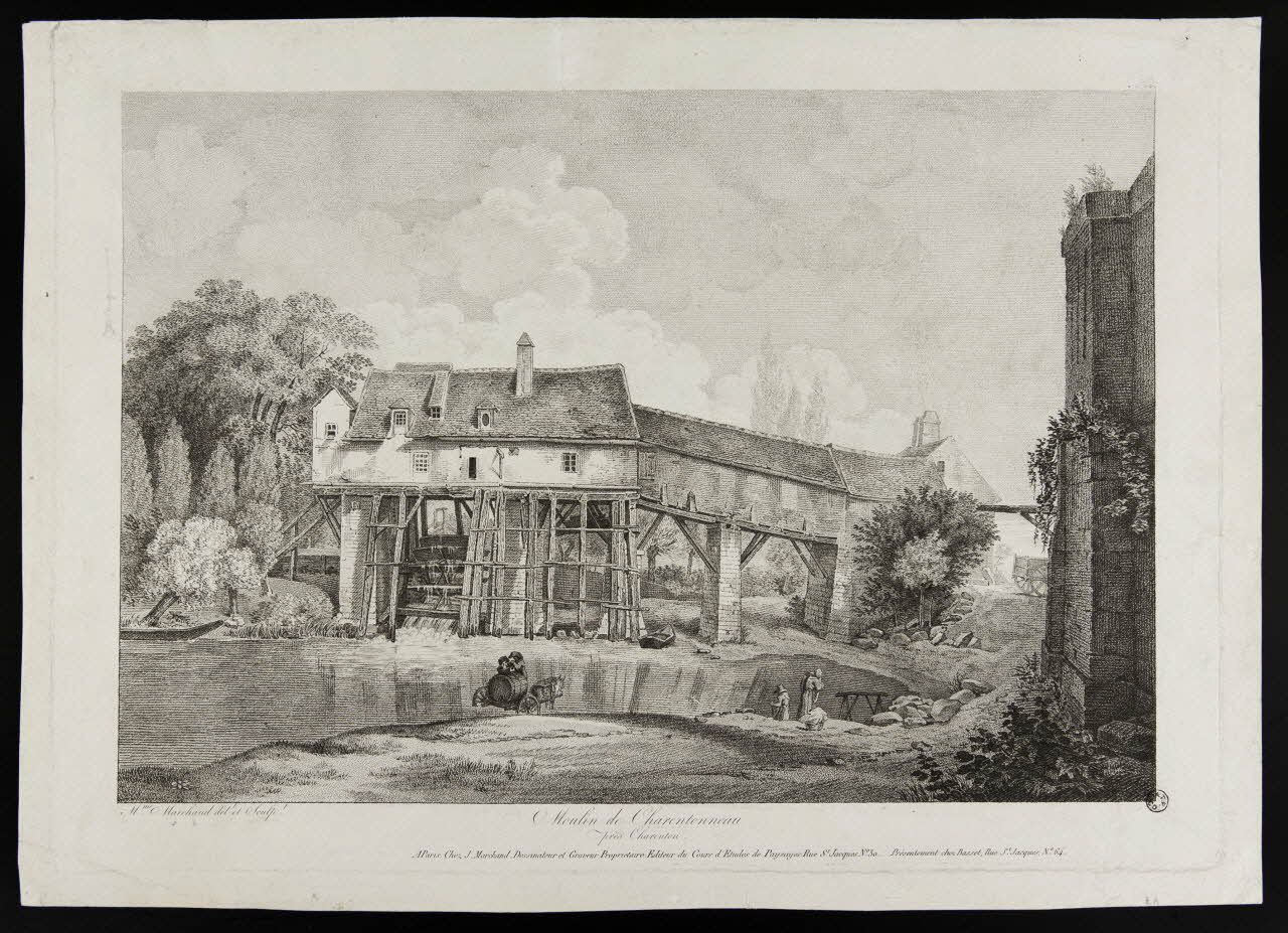 estampe Moulin de Charentonneau 1949.31.119 Photo