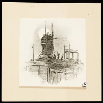 estampe Moulin à vent 1949.31.138  Photo