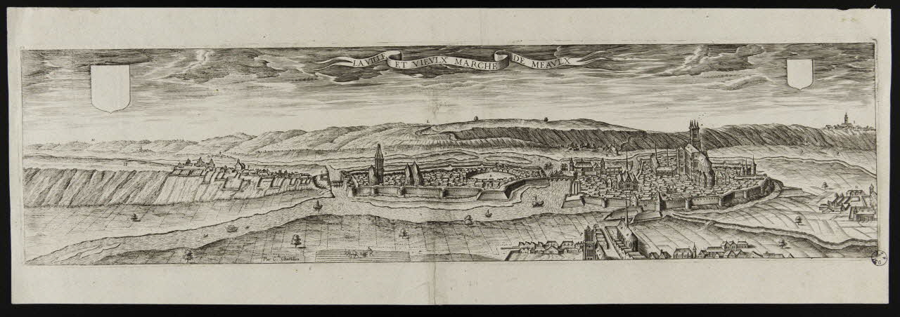 estampe LA VILLE ET VIEUX MARCHE DE MEAULX 1949.31.148 Photo