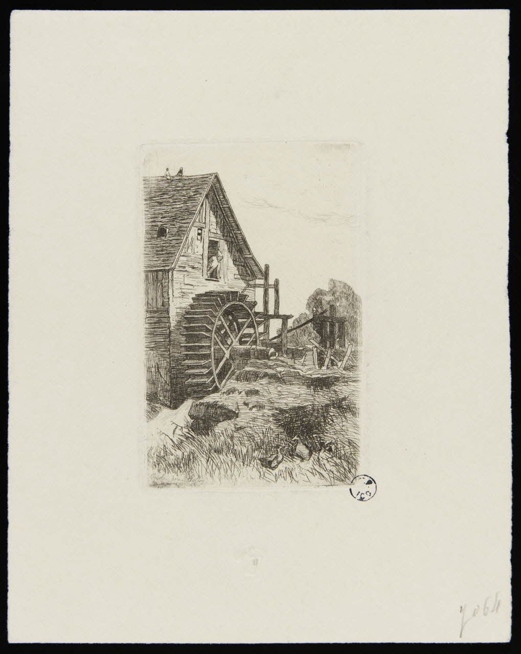 Wisme Jean Baptiste Héraclès Olivier de ; Français ; Musée estampe Auffay 1949 1949.31.181 Photo