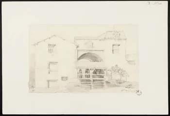 dessin Moulin de Saint-Vincent (Alpes de Haute-Provence) 1949.31.2 Photo