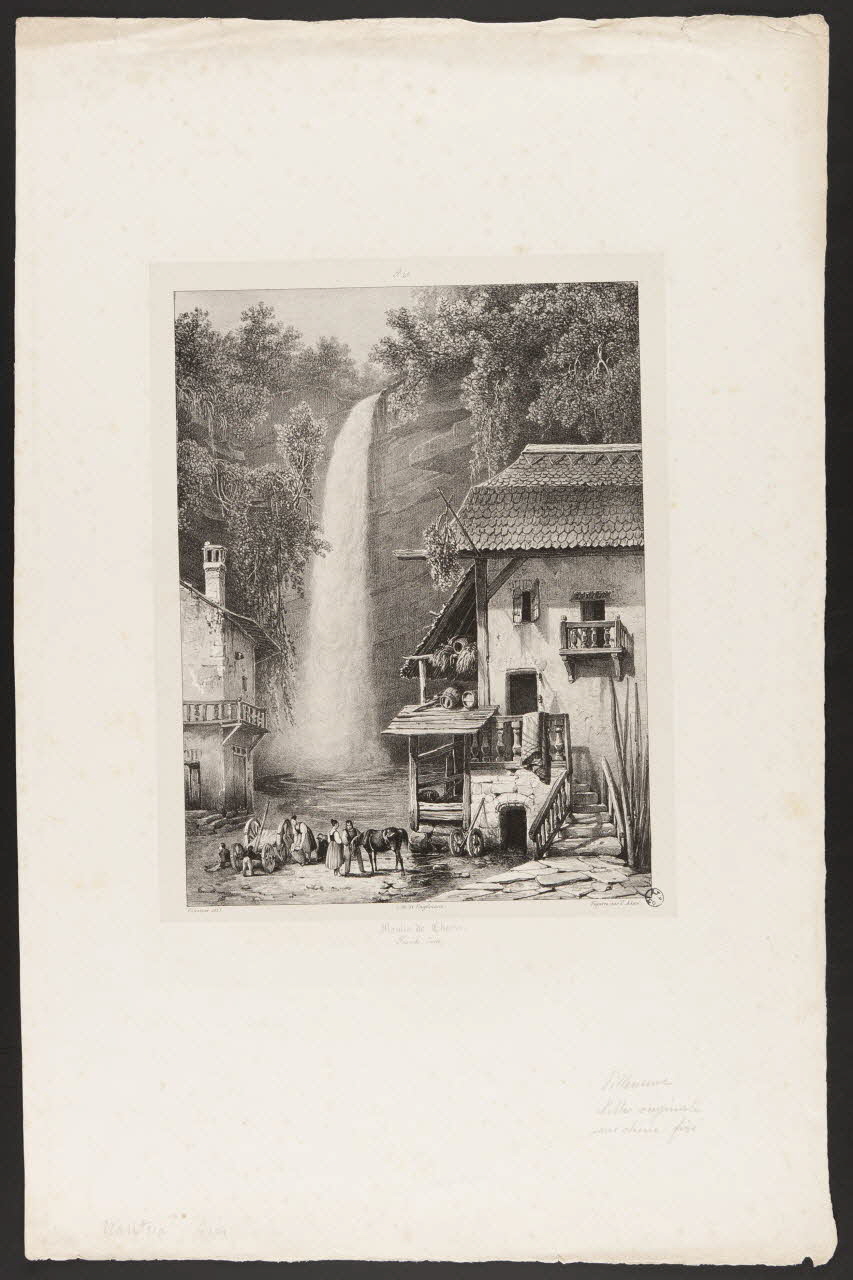 estampe Moulin de Cherix. 1949.31.201 Photo