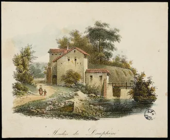 estampe Moulin du Dauphiné 1949.31.205 Photo