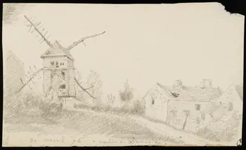 Michon H. dessin Moulin de Sannois 1876 1949.31.21 Photo