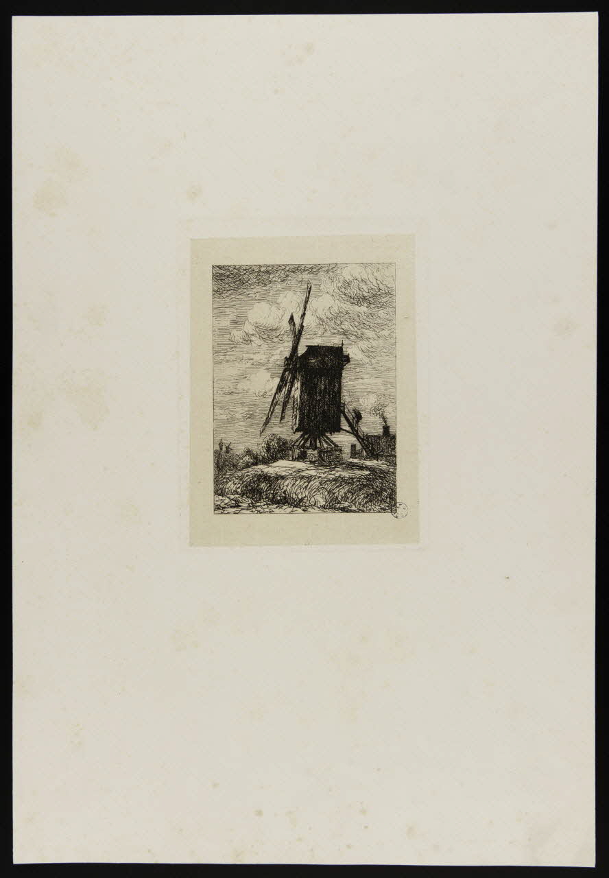 estampe Moulin à vent 1949.31.215 Photo