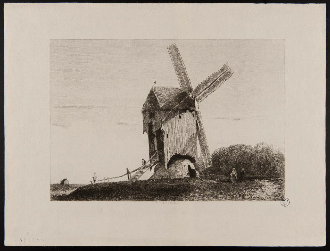 estampe Moulin à vent 1949.31.261 Photo