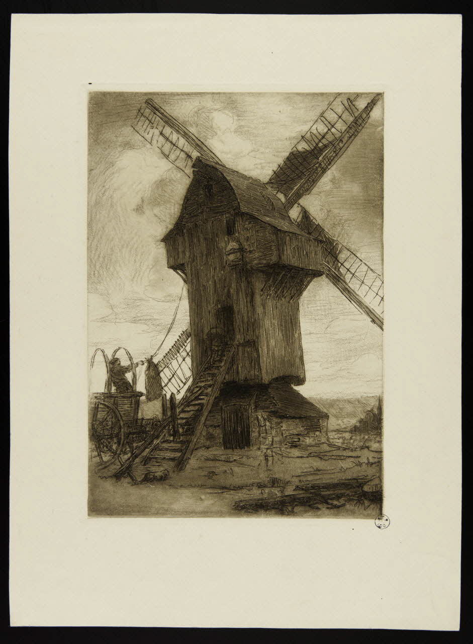 estampe Moulin à vent 1949.31.262 Photo
