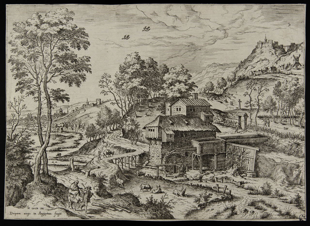 estampe Deipara viego in Aegÿptum fugit 1949.31.302  Photo