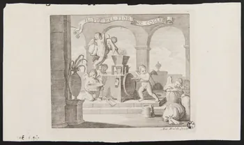 Baldi Antonio estampe IL PIU BEL FIOR NE COGLIE 1741-1751 1949.31.310 Photo