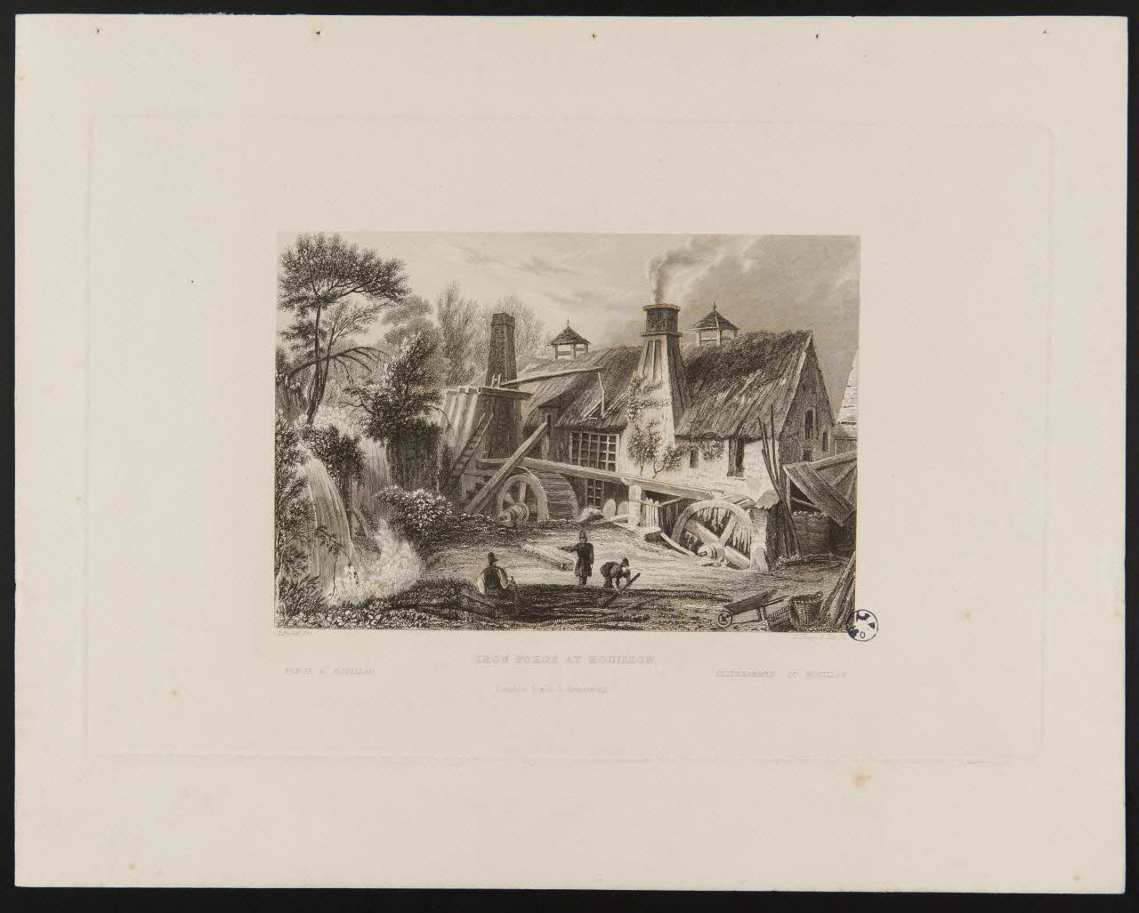 estampe IRON FORGE AT ROUILLON. 1949.31.329 Photo