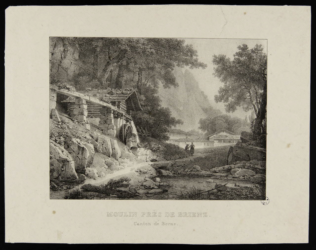 estampe MOULIN PRES DE BRIENZ. 1949.31.340 Photo