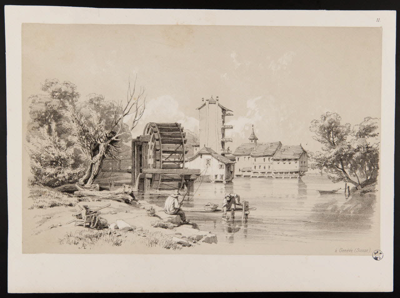 estampe A Genève (Suisse). 1949.31.341 Photo