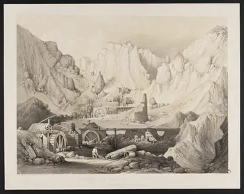 estampe CARCLAZE TIN MINE. NEAR ST AUSTLE, CORNWALL. 1949.31.348 Photo