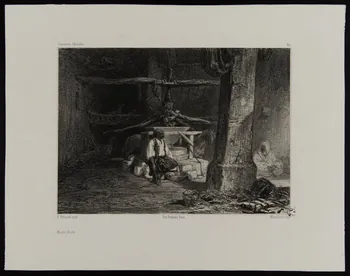 estampe Moulin Arabe. 1949.31.351 Photo