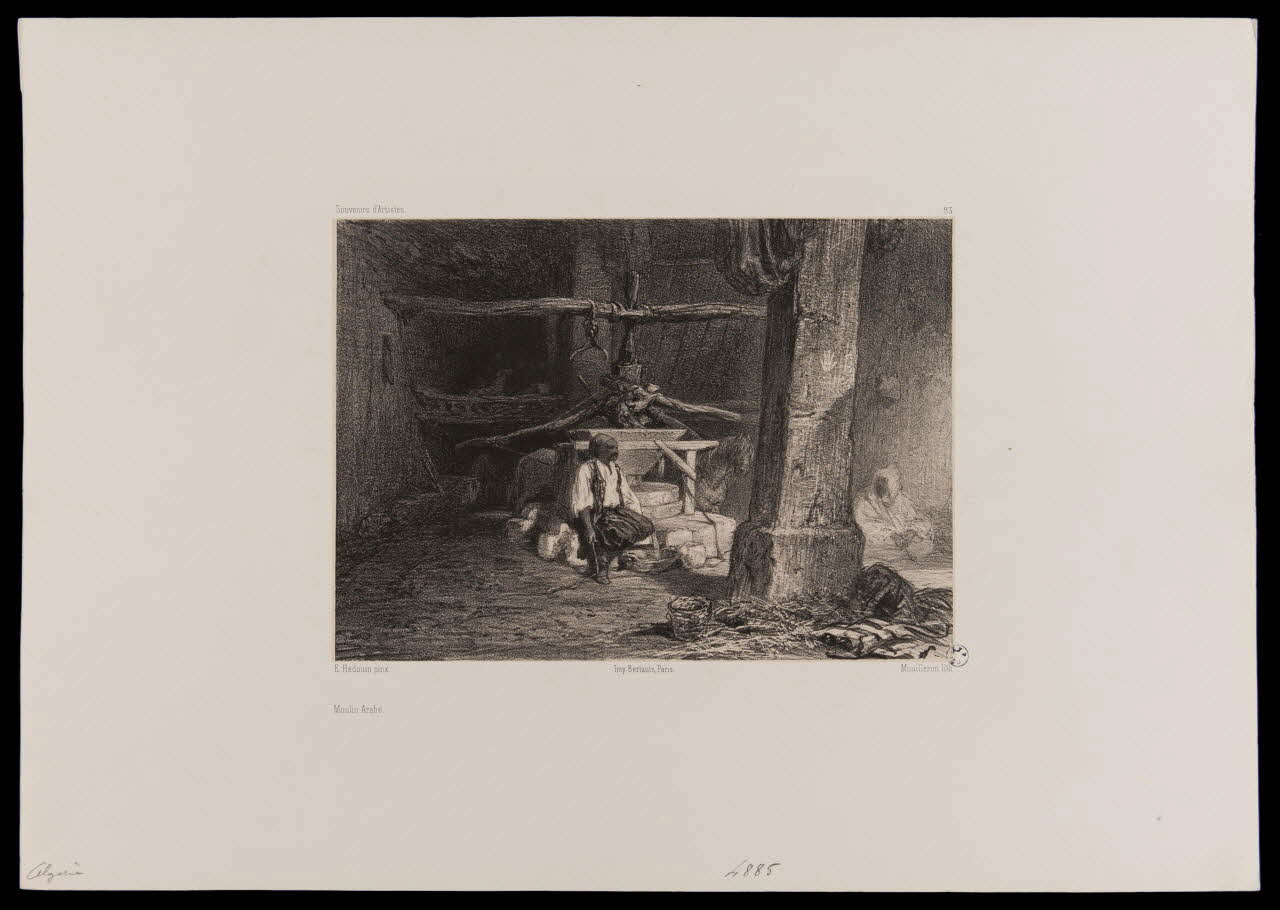 estampe Moulin Arabe. 1949.31.352 Photo