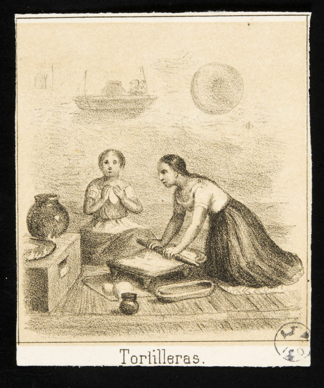 estampe Tortilleras. 1949.31.353 Photo