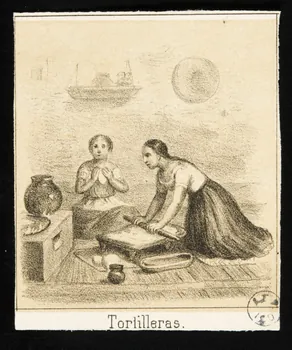 estampe Tortilleras. 1949.31.353  Photo