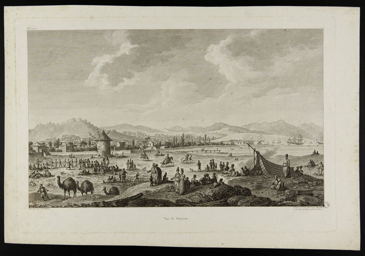 estampe Vue de Smyrne. 1949.31.354 Photo