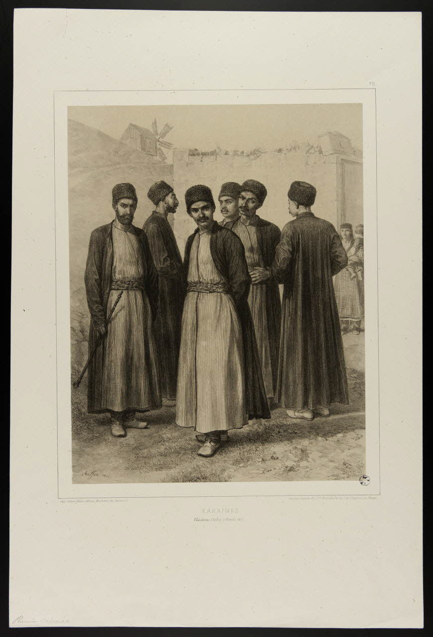 estampe KARAÏMES. 1949.31.356 Photo