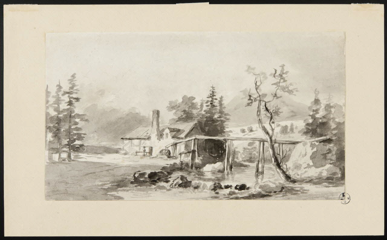 dessin Moulin à eau 1949.31.53 Photo