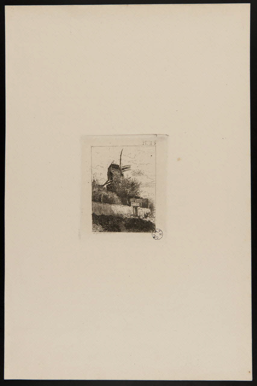 estampe Le moulin 1949.31.97 Photo