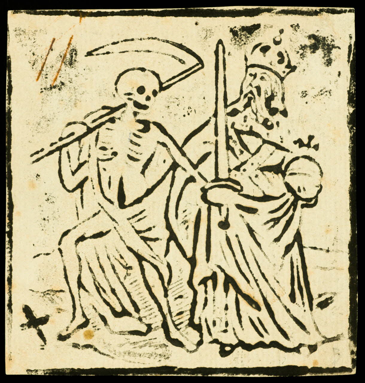 estampe Roi face à la mort 1950.21.731 Photo