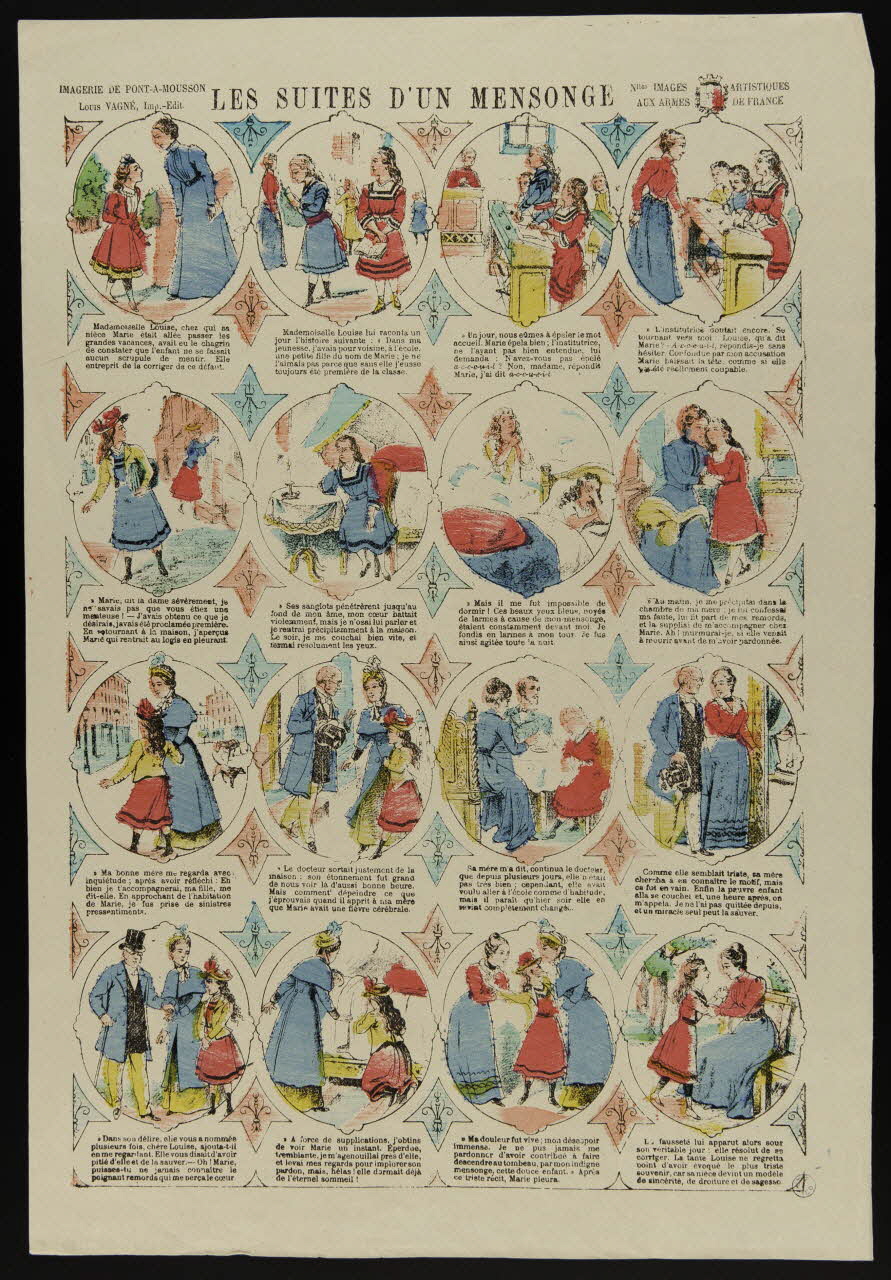 estampe LES SUITES D'UN MENSONGE 1950.21.111 Photo