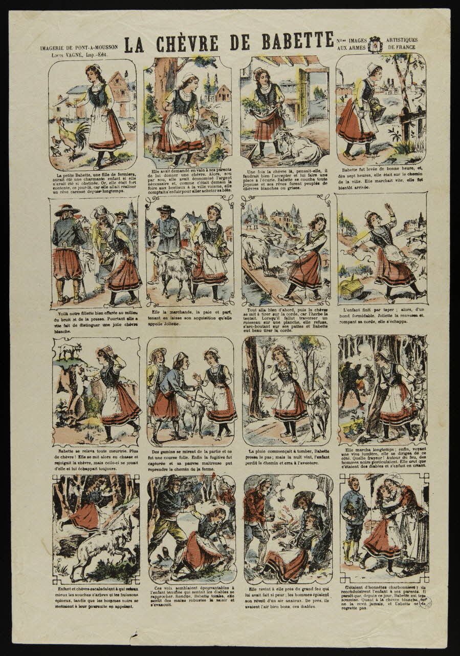 Louis Vagné à compartiments : 4x4 LA CHEVRE DE BABETTE Lorraine, France 1903-1914 1950.21.125 Photo