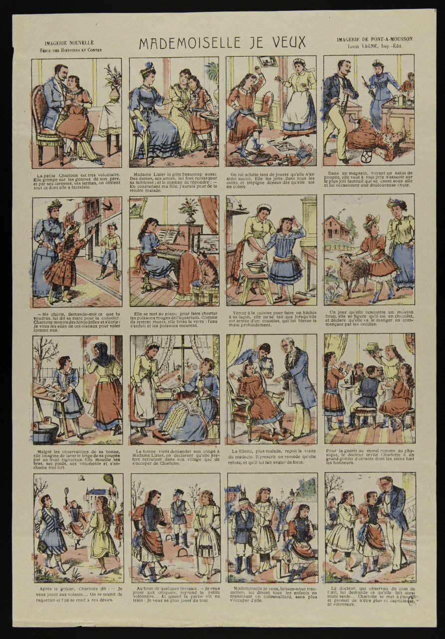 Louis Vagné à compartiments : 4x4 MADEMOISELLE JE VEUX Lorraine, France 1903-1914 1950.21.138 Photo