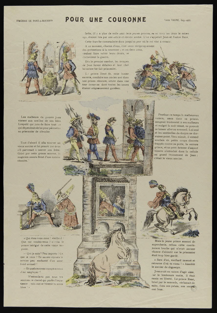 Louis Vagné à compartiments : 6 POUR UNE COURONNE Lorraine, France 1903-1914 1950.21.145 Photo
