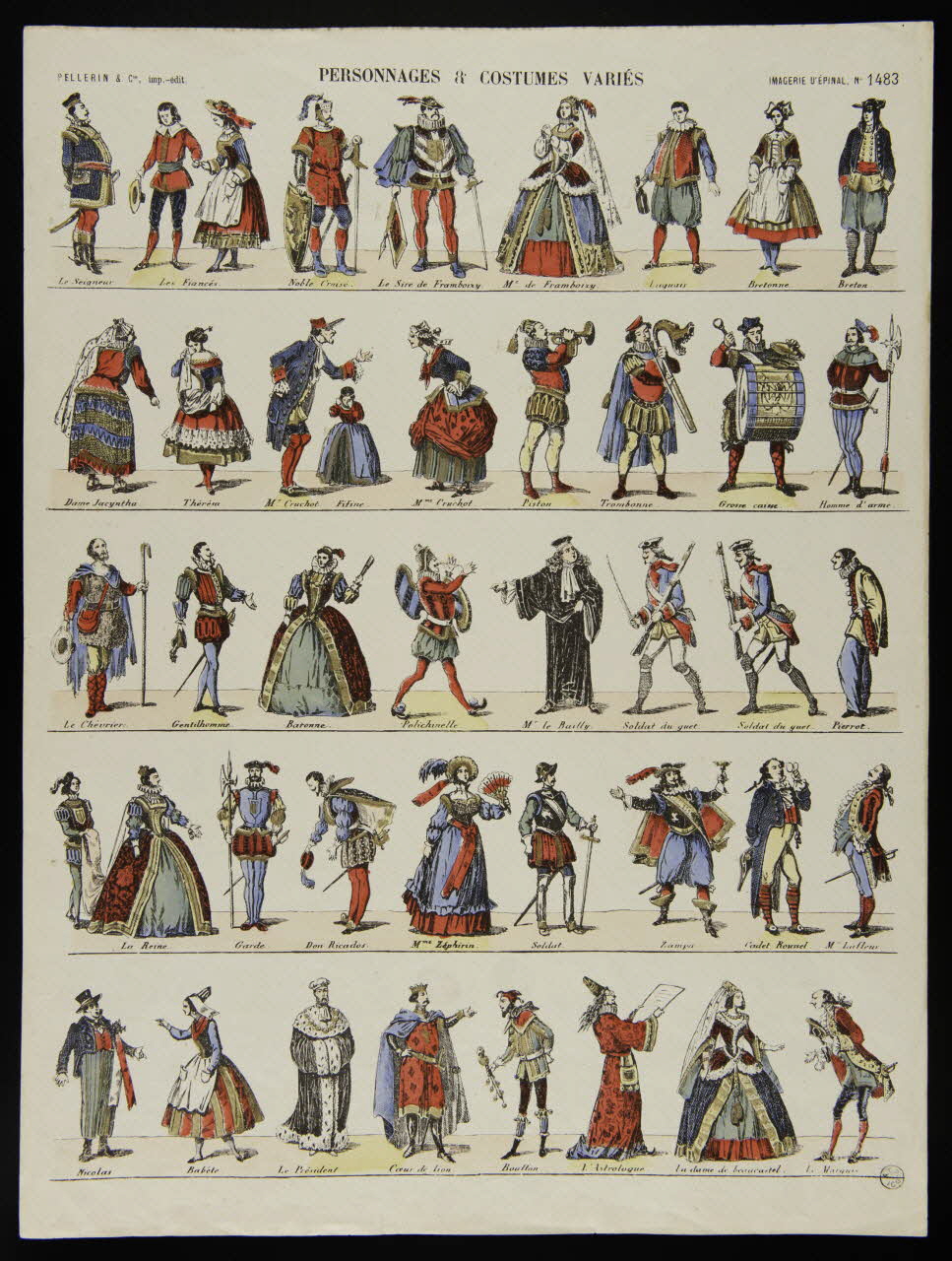 Pellerin à registres (5) PERSONNAGES & COSTUMES VARIES Lorraine, France 1890 1950.21.175 Photo