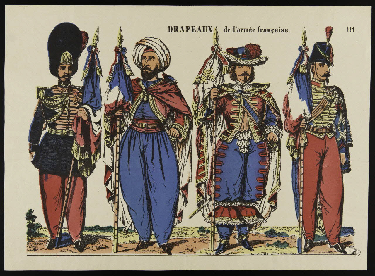 à registre (1) DRAPEAUX de l'armée française 1950.21.205 Photo