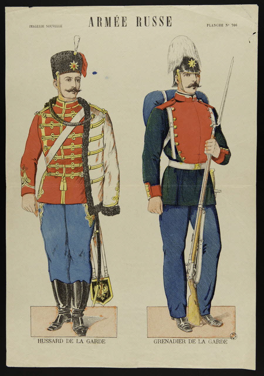 à compartiments : 2 ARMEE RUSSE 1950.21.228 Photo