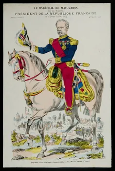 Elie Haguenthal estampe LE MARÉCHAL DE MAC-MAHON,  DUC DE MAGENTA,  PRÉSIDENT DE LA RÉPUBLIQUE FRANÇAISE  né le treize Juillet 1809. Lorraine, France 1873-1880 1950.21.310 Photo