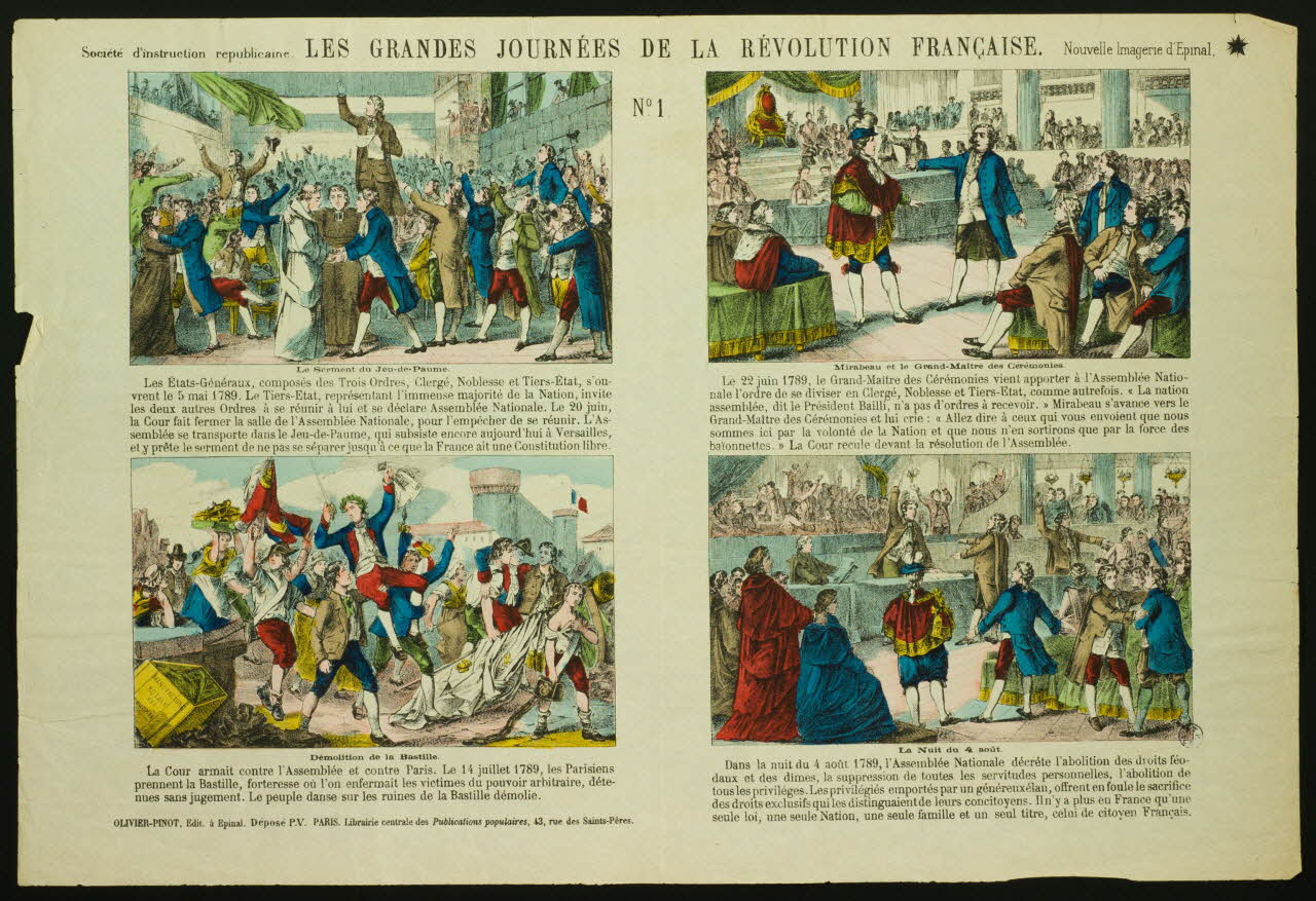 suite LES GRANDES JOURNEES DE LA REVOLUTION FRANCAISE. 1950.21.365 Photo