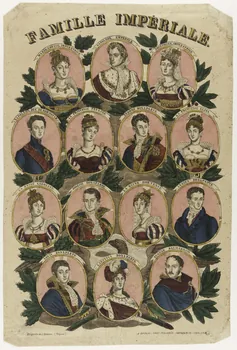 Pellerin ; François Georgin imagerie ancienne FAMILLE IMPERIALE. Lorraine, France 1837 1950.21.4 Photo (c) Mucem