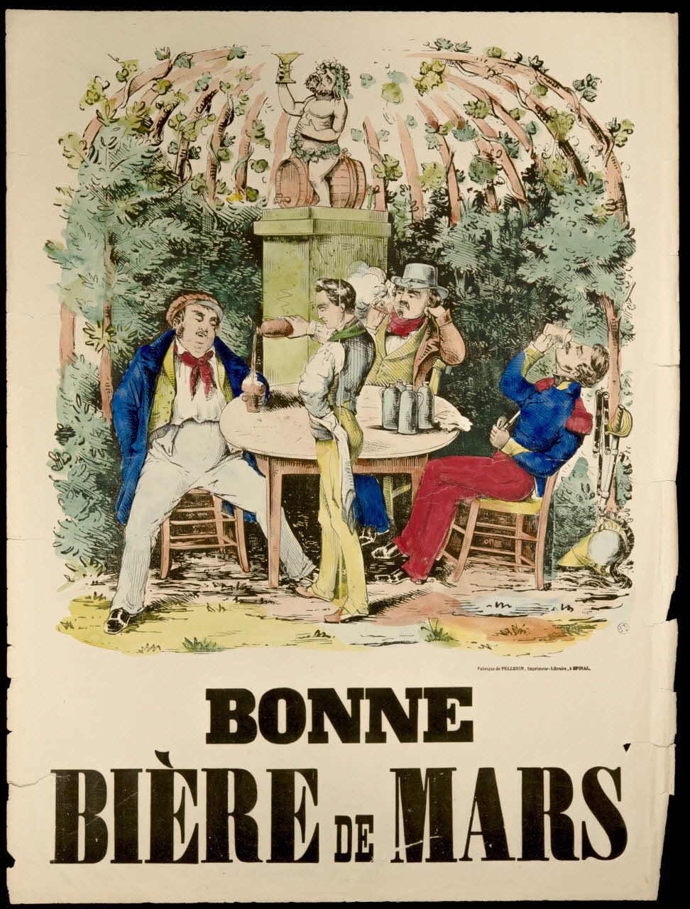 Pellerin affiche BONNE  BIERE DE MARS Lorraine, France 1873-1883 1950.21.444 Photo