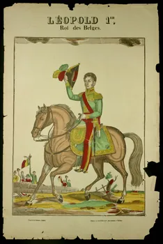 François Georgin ; Pellerin estampe LEOPOLD 1er,  Roi des Belges. Lorraine, France 1837 1950.21.507 Photo