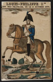 imagerie ancienne LOUIS-PHILIPPE IER.  ROI DES FRANCAIS, NE LE 6 OCTOBRE 1773. 1950.21.679 Photo